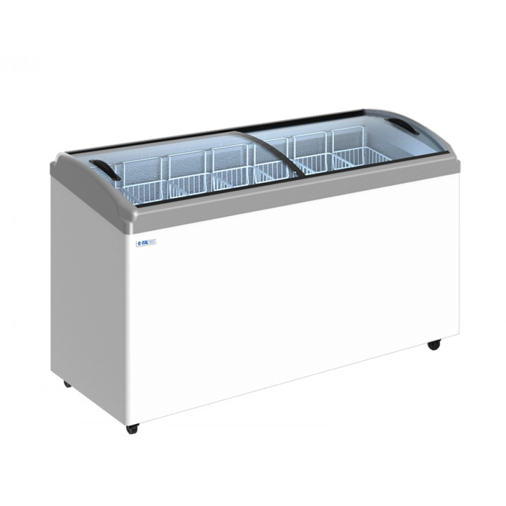 Морозильный ларь ITALFROST СF600С с гнутыми стеклами (-18...-25)
